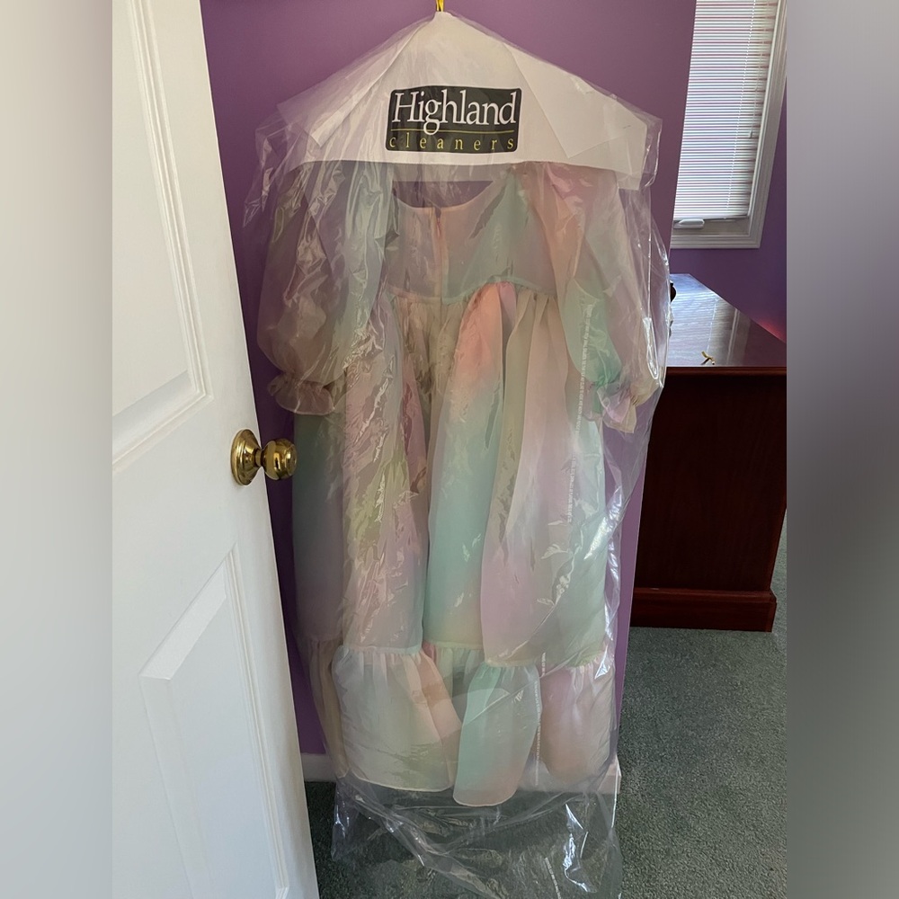 Selkie The Rainbow French Puff Dress (Large) - Picture 3 of 10
